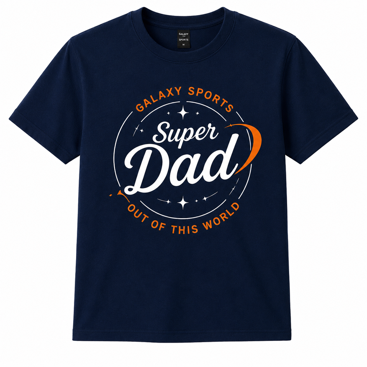 Super Dad Crew Dri Fit Shirt