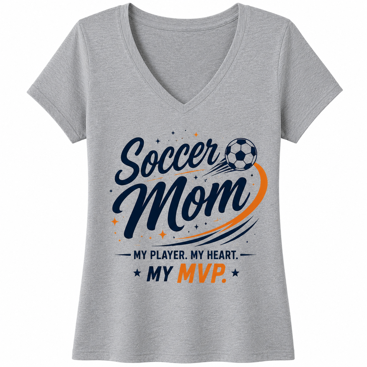 Soccer Mom V-Neck Dri Fit Shirt